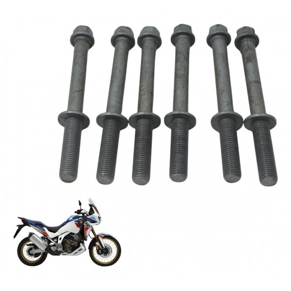 Parafuso Prisioneiro Cabeç Honda Crf 1100l África Twin 22-24
