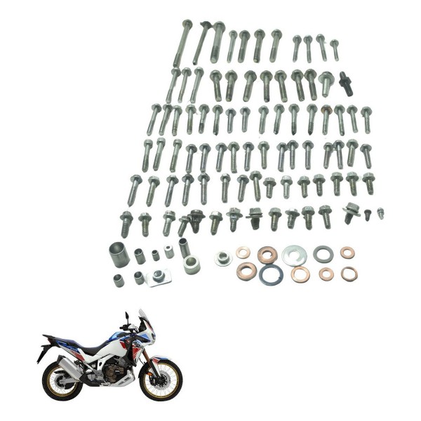 Kit Parafuso Motor Honda Crf 1100l África Twin 22-24 Orig
