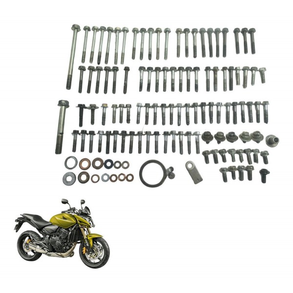 Kit Parafusos Motor Honda Cb 600f Hornet 08-11 Original
