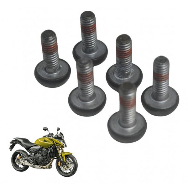 Jogo Parafuso Disco Freio Diant Honda Cb 600f Hornet 12-14