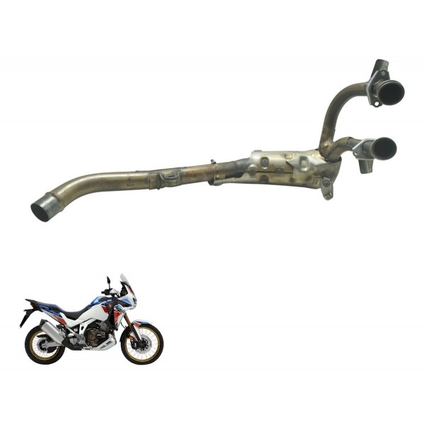 Coletor Curva Escape Honda Crf 1100l África Twin 22-24 Orig