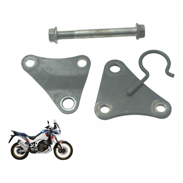 Par Suporte Motor Honda Crf 1100l África Twin 22-24 Original