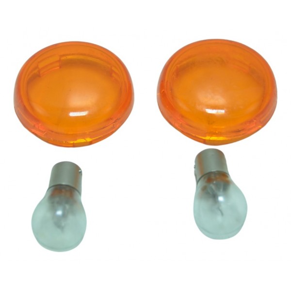 Jogo Lente Pisca Harley Sportster Xl 883 16-17 Original