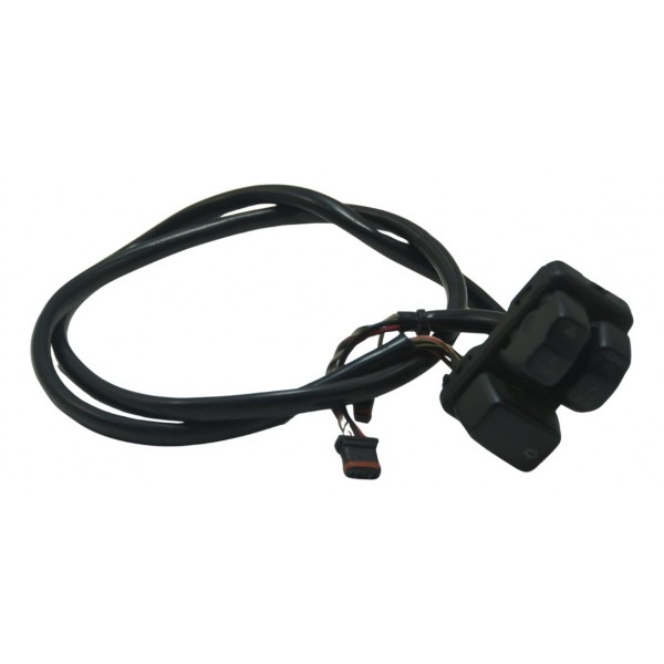 Chave Punho Partida Fio Fino Placa Eletronica Harley