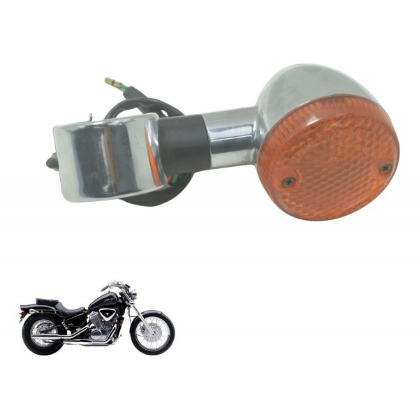 Pisca Diant Esq S/ Plug Honda Vt Shadow 600 C 95-05 Orig