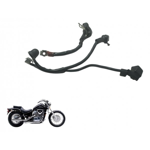 Cabos Bateria Honda Vt Shadow 600 C 95-05 Original