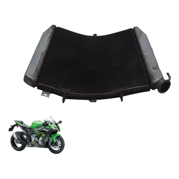 Radiador C/ Detalhes Kawasaki Ninja Zx 10r 16-21 Original
