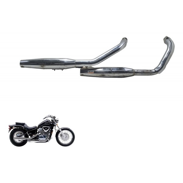 Escapamento C/ Avaria Honda Vt Shadow 600 C 95-05 Original