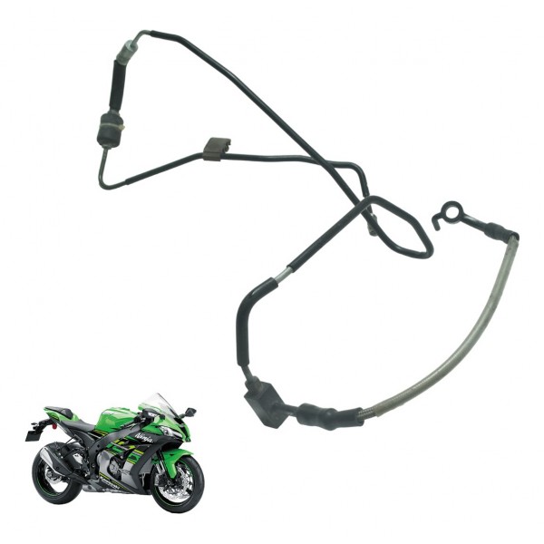 Flexível Abs Dianteiro Kawasaki Ninja Zx 10r 16-21 Original