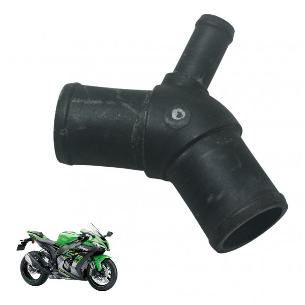 Conexão Mangueira Água Kawasaki Ninja Zx 10r 16-21 Original