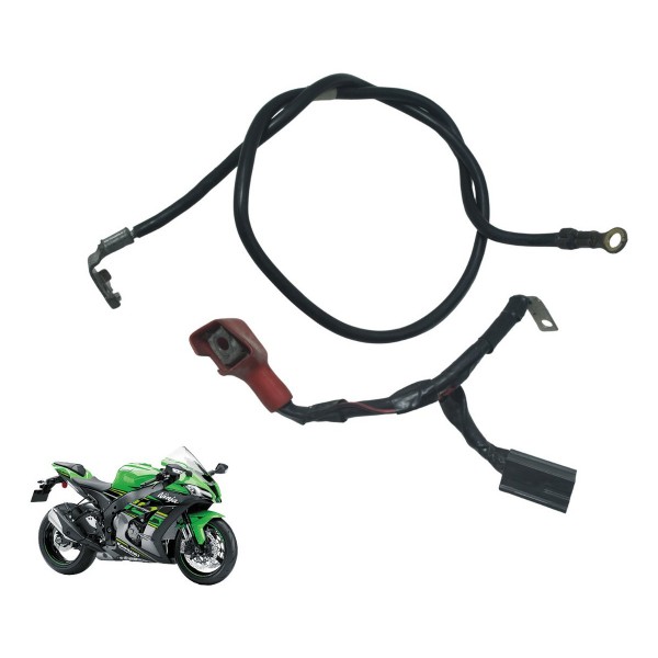 Cabo Bateria +/- Kawasaki Ninja Zx 10r 16-21 Original