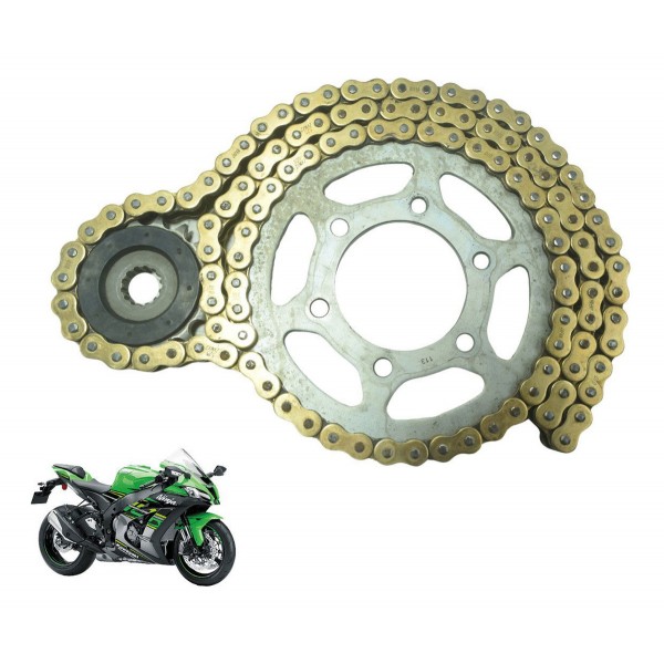 Kit Relação Jt Sprockets Kawasaki Ninja Zx 10r 16-21