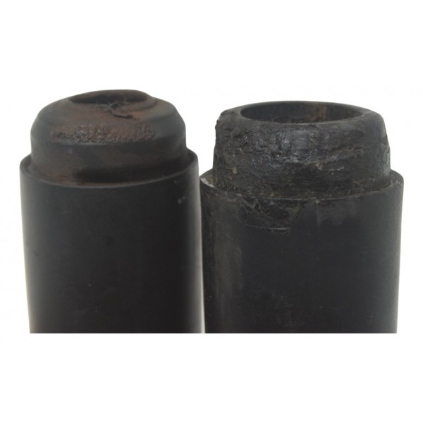 Par Manoplas C/ Detalhes Honda Vt Shadow 600 C 95-05 Orig Preto