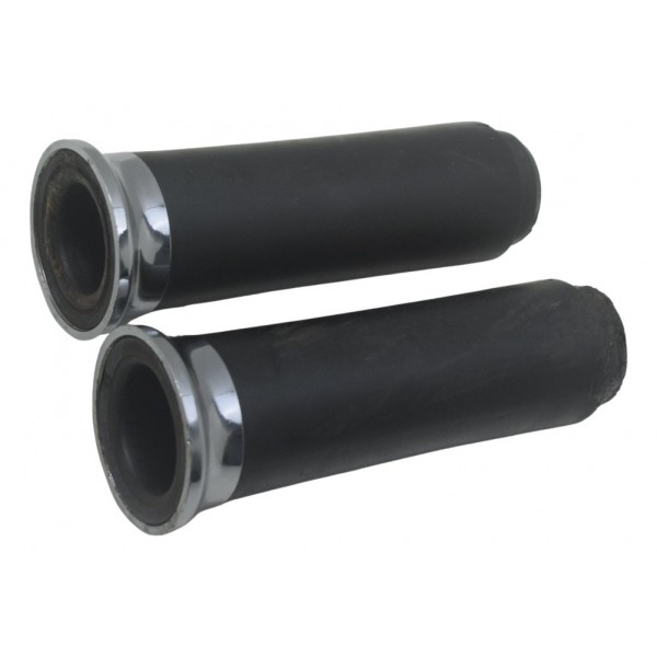 Par Manoplas C/ Detalhes Honda Vt Shadow 600 C 95-05 Orig Preto