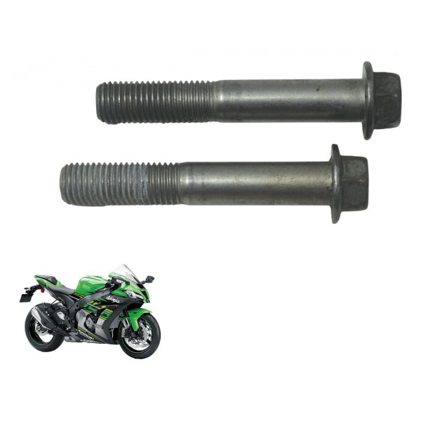 Par Parafuso Pinça Diant Kawasaki Ninja Zx 10r 16-21 Orig
