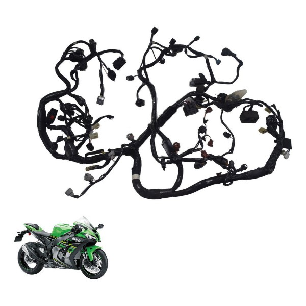 Chicote Principal C/avaria Kawasaki Ninja Zx 10r 16-21 Orig