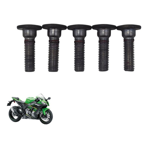 Kit Parafuso Freio Dianteir Kawasaki Ninja Zx 10r 16-21 Orig