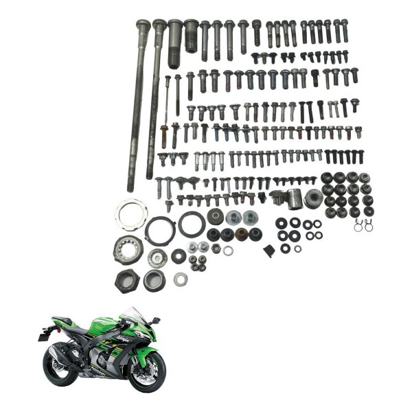 Kit Parafusos Diversos Kawasaki Ninja Zx 10r 16-21 Original