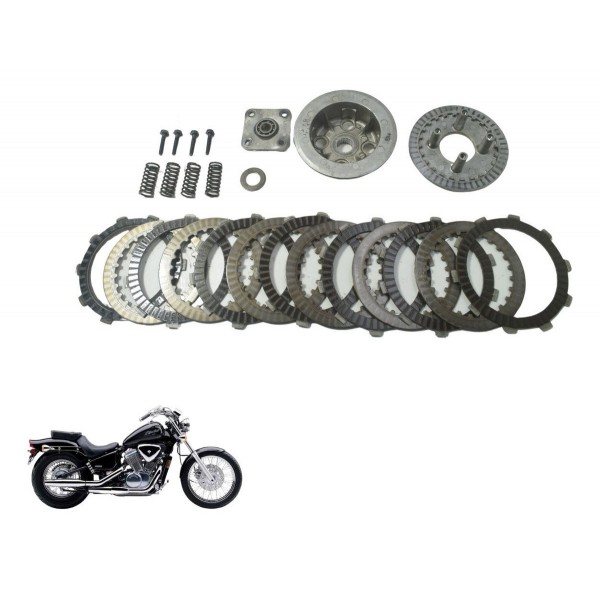 Cubo Platô Discos Embreagem Honda Vt Shadow 600 C 95-05