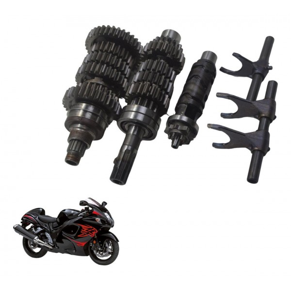 Caixa Marcha Câmbio Suzuki Gsx-r 1300 Hayabusa 09-19 Orig