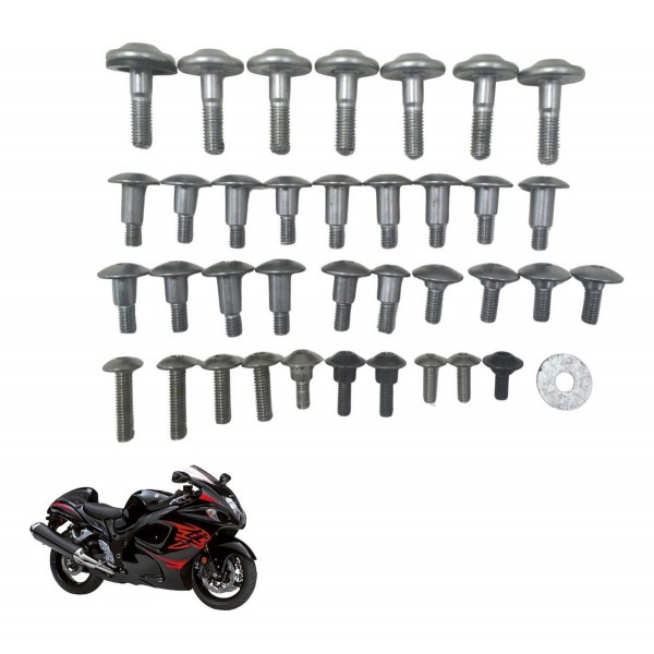 Kit Parafusos Carenagem Suzuki Gsx-r 1300 Hayabusa 09-19