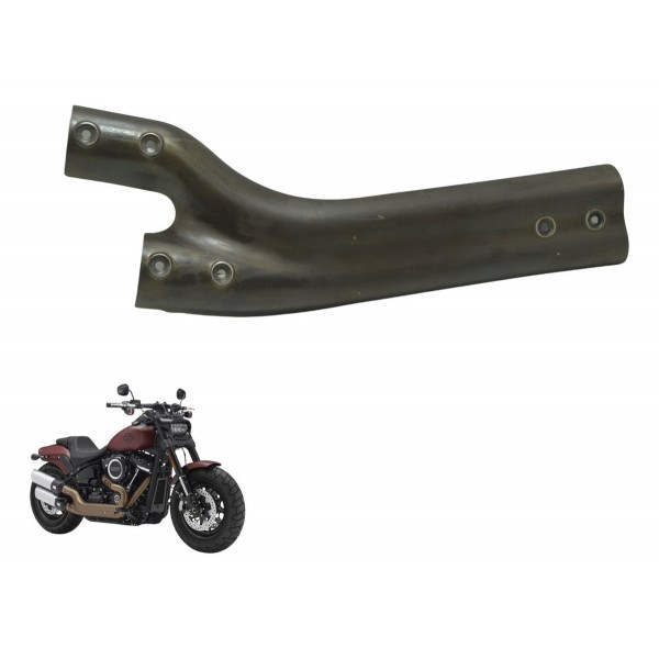 Proteção Curva Escape Harley Fat Bob M8 Fxfb 18-20 Original