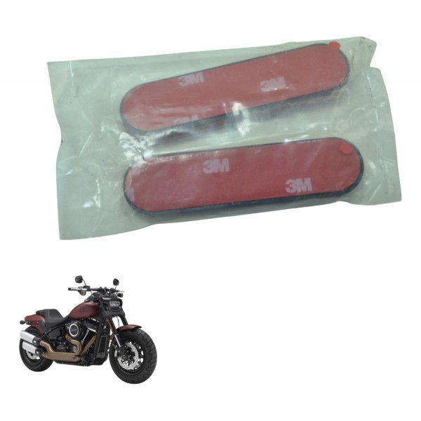 Par Refletor Olho Gato Harley Fat Bob M8 Fxfb 18-20 Original