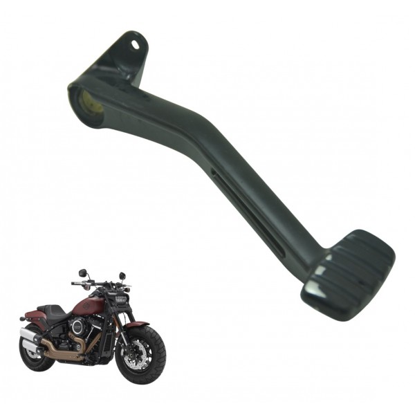Pedal Freio C/ Detalhes Harley Fat Bob M8 Fxfb 18-20 Orig