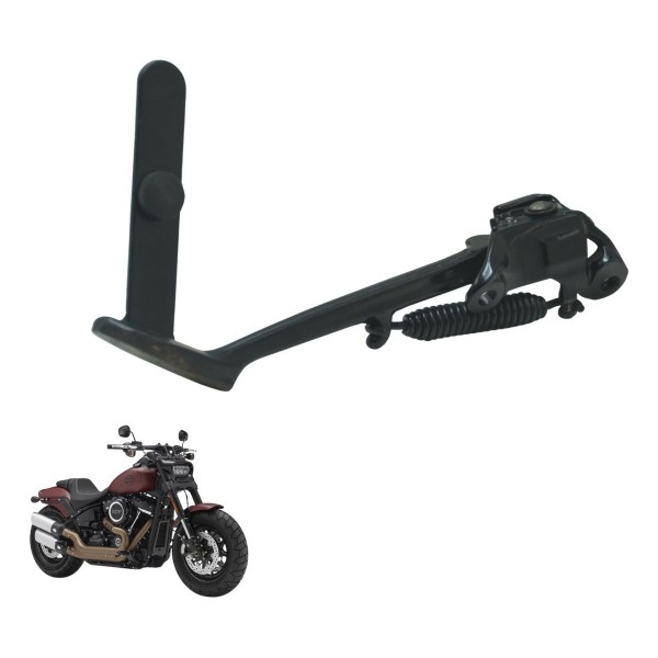 Pedal Descanso Lateral Harley Fat Bob M8 Fxfb 18-20 Original