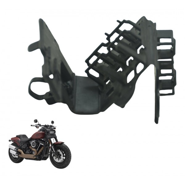 Suporte Guia Chicote Harley Fat Bob M8 Fxfb 18-20 Original
