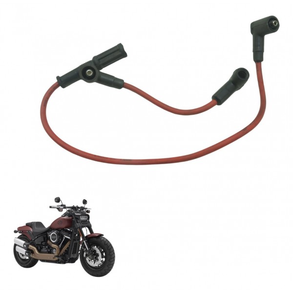 Par Cabo Bobina Ignição Harley Fat Bob M8 Fxfb 18-20 Orig