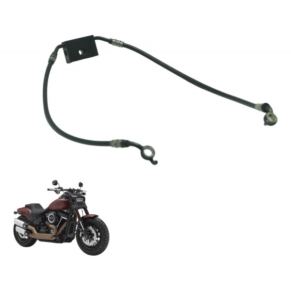Flexível Freio Dianteiro Harley Fat Bob M8 Fxfb 18-20 Orig