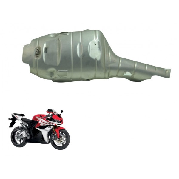 Capa Proteção Escape C/ Detalhes Honda Cbr 600 Rr 07-14 Orig