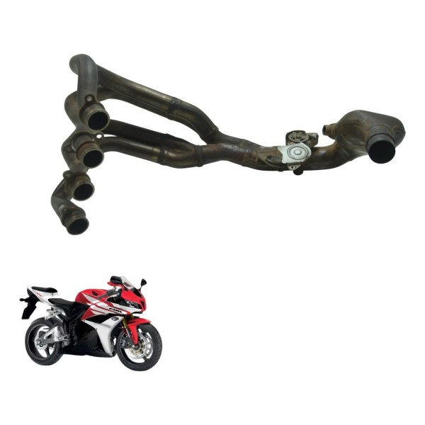 Curva Escape C/ Avaria Honda Cbr 600 Rr 07-14 Original