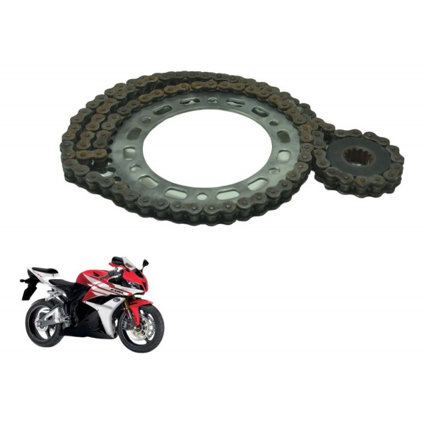 Kit Relação Honda Cbr 600 Rr 07-14 Original
