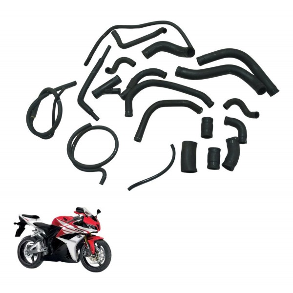 Kit Mangueiras Honda Cbr 600 Rr 07-14 Original
