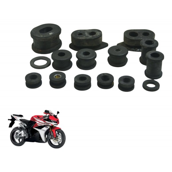 Kit Coxim Diversos Honda Cbr 600 Rr 07-14 Original