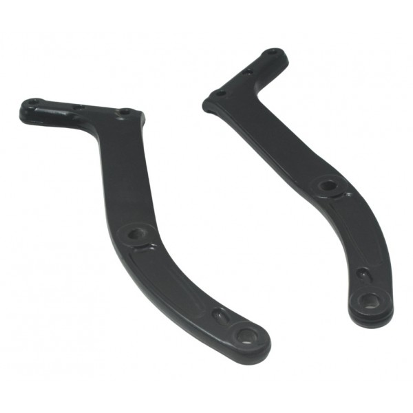 Par Suporte Paralama Tras Harley Softail Fat Boy 12-15 Orig Preto