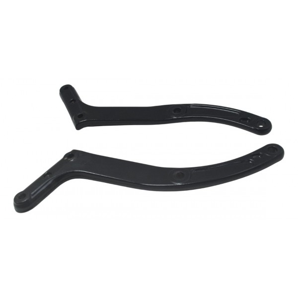 Par Suporte Paralama Tras Harley Softail Fat Boy 12-15 Orig Preto