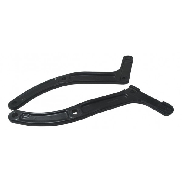 Par Suporte Paralama Tras Harley Softail Fat Boy 12-15 Orig Preto