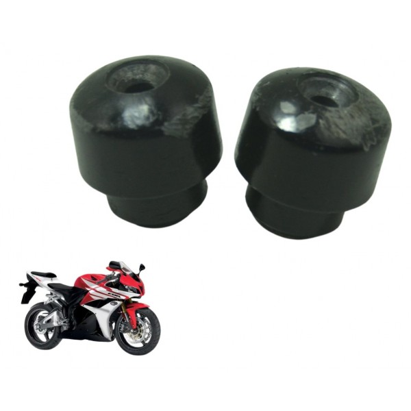 Par Peso Guidão C/ Detalhes Honda Cbr 600 Rr 07-14 Original
