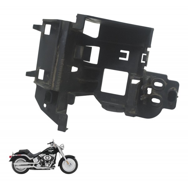 Suporte Caixa Bateria Harley Softail Fat Boy 12-15 Original