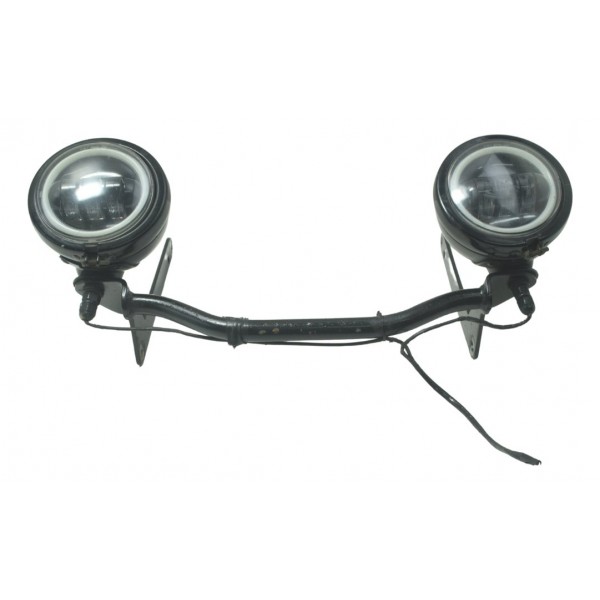 Farol Auxiliar Led S/ Plug Harley Softail Fat Boy 12-15