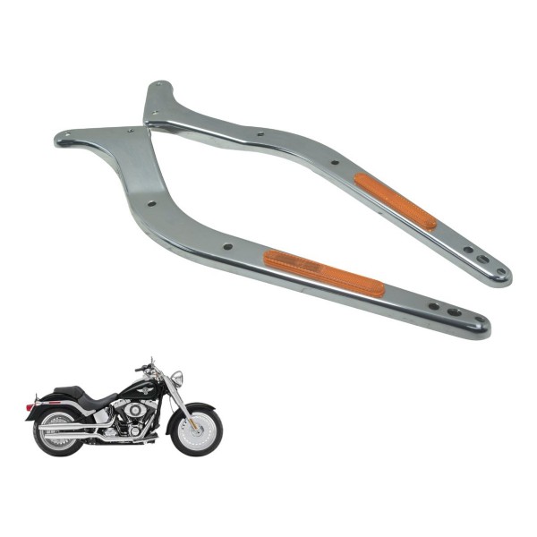 Par Espadas C/ Detalhes Harley Softail Fat Boy 12-15 Orig