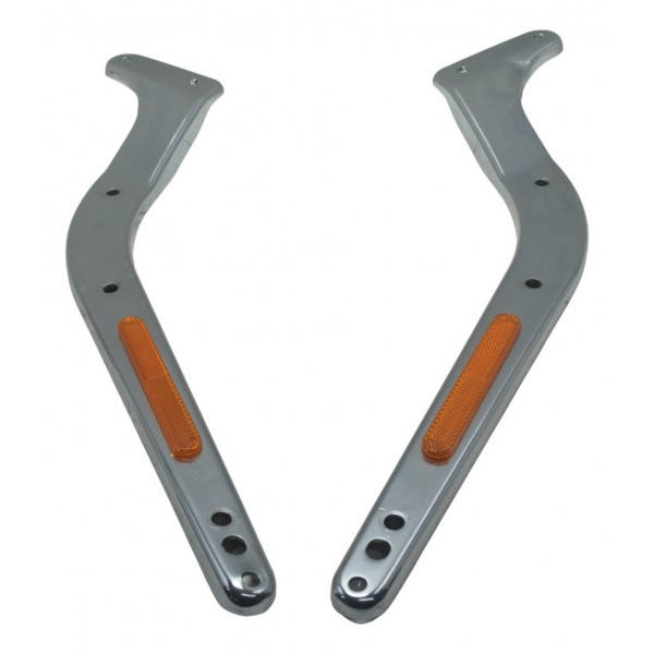 Par Espadas C/ Detalhes Harley Softail Fat Boy 12-15 Orig