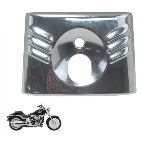 Acabamento Capa Farol Harley Softail Fat Boy 12-15 Original
