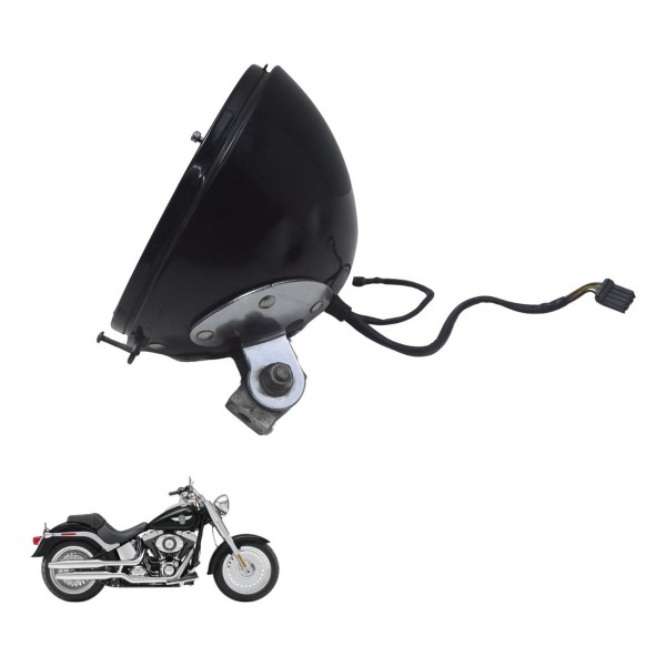 Carcaça Farol Harley Softail Fat Boy 12-15 Original