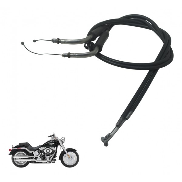 Cabo Acelerador A/b Harley Softail Fat Boy 12-15 Original