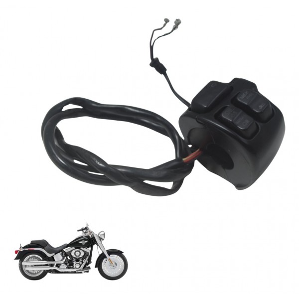 Chave Punho Luz Esq Harley Softail Fat Boy 12-15 Original
