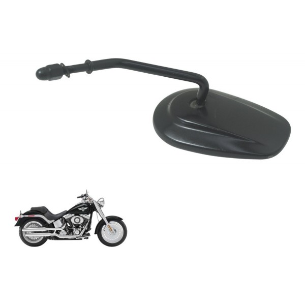 Espelho Retrovisor Esq Harley Softail Fat Boy 12-15 Original